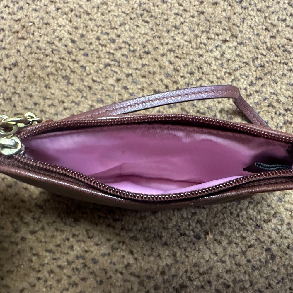 Coach Leather Wristlet - Picture 3 of 3